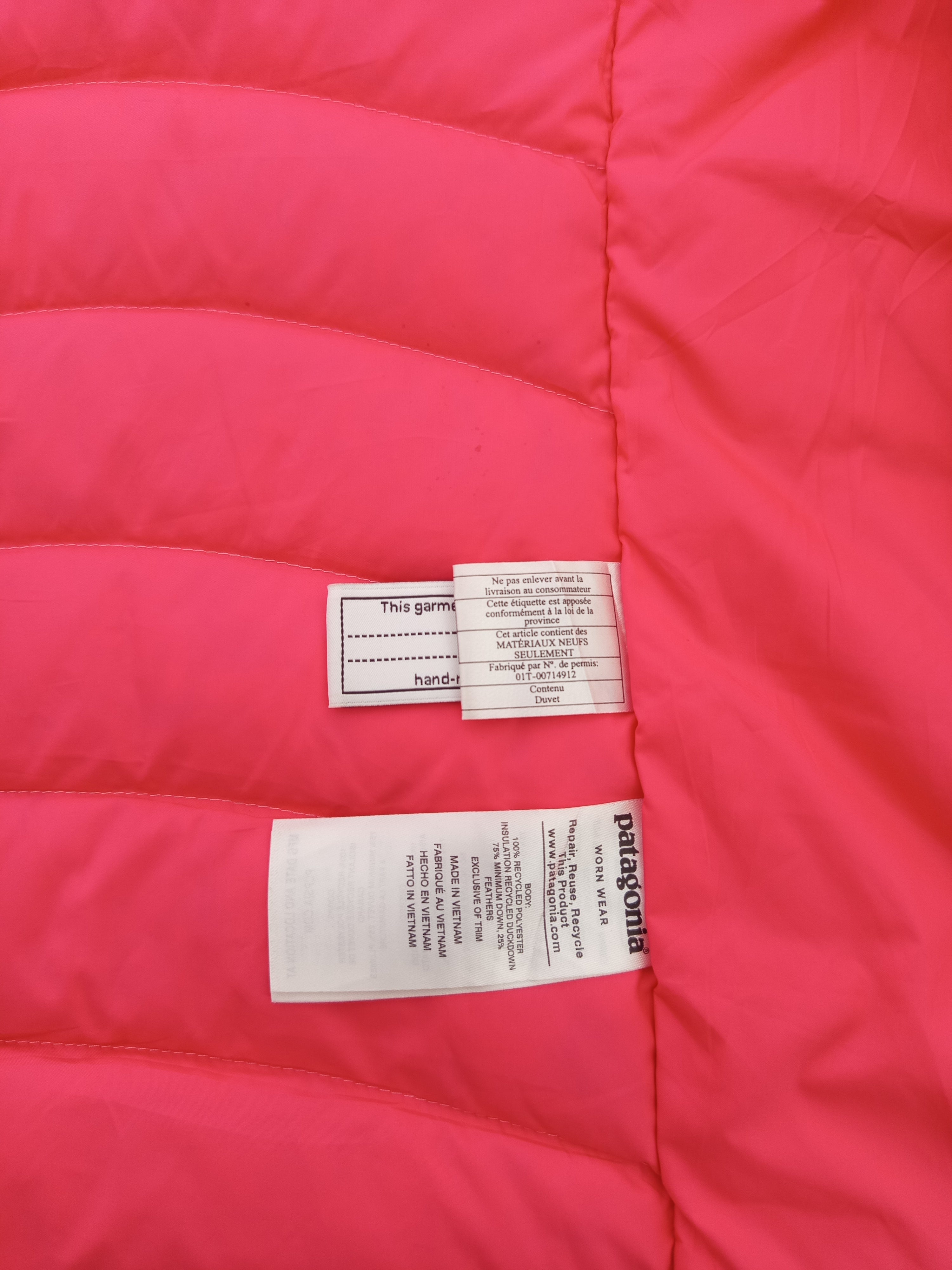 Chaleco Patagonia de plumón Talla M