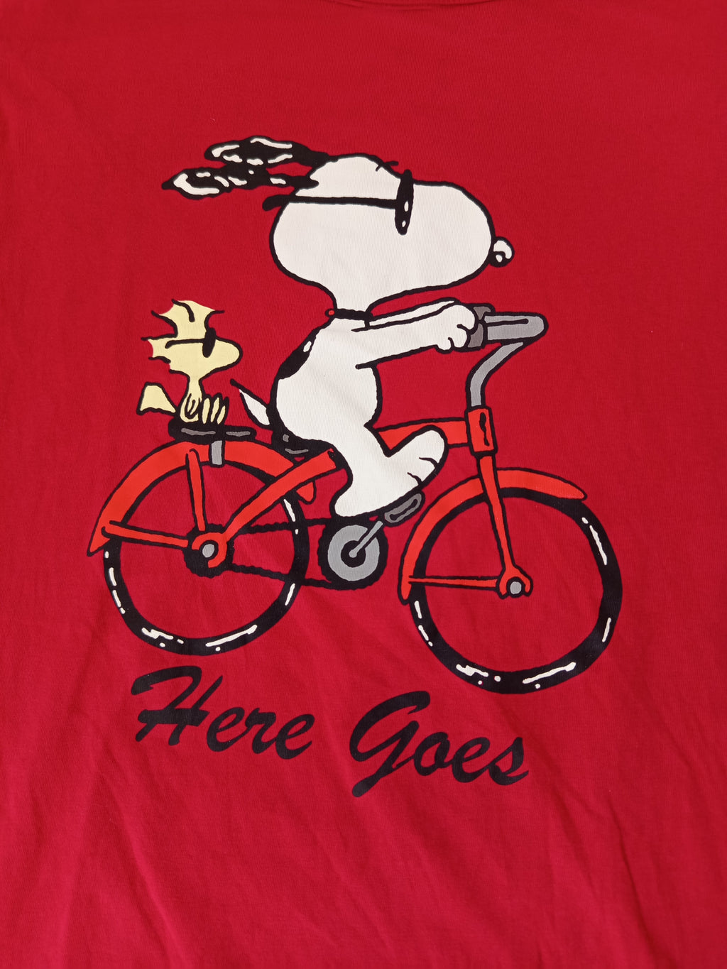 Camiseta long fit Snoopy original Talla M