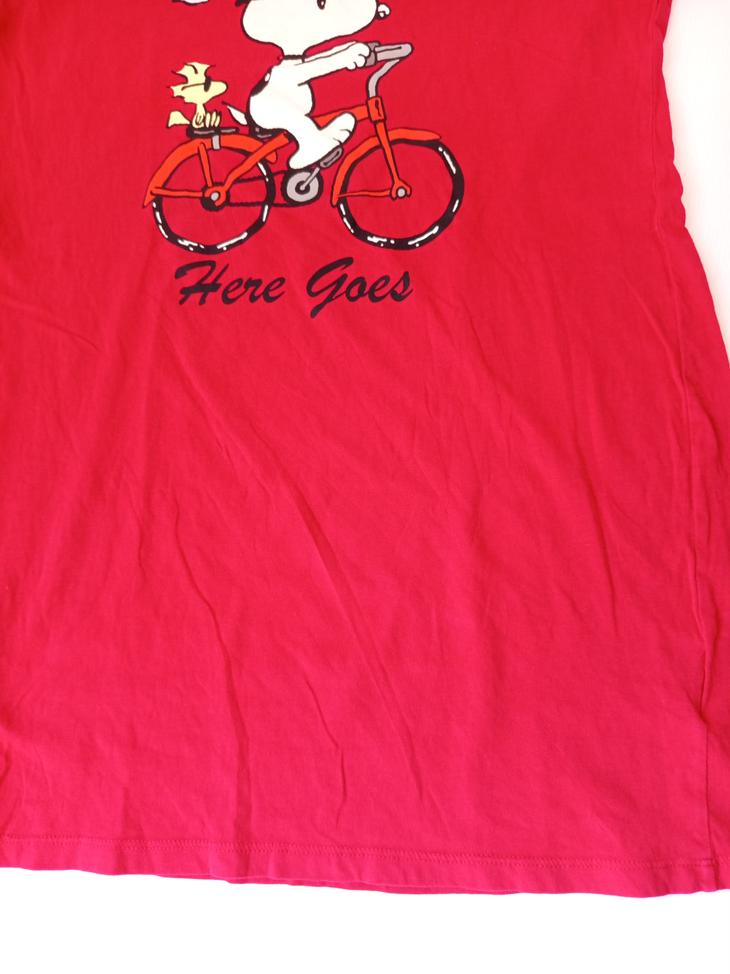 Camiseta long fit Snoopy original Talla M