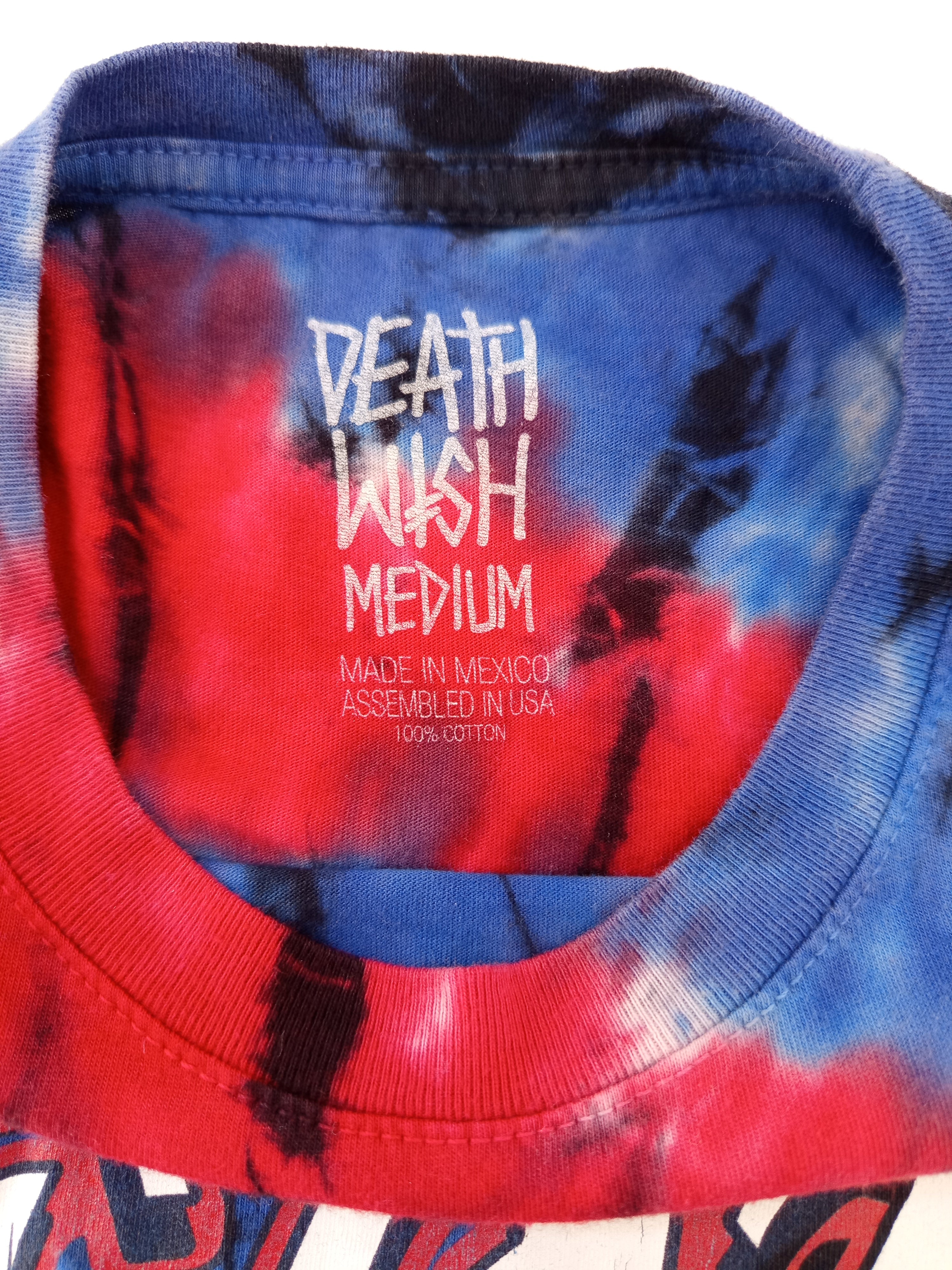 Camiseta death wish original vintage talla M