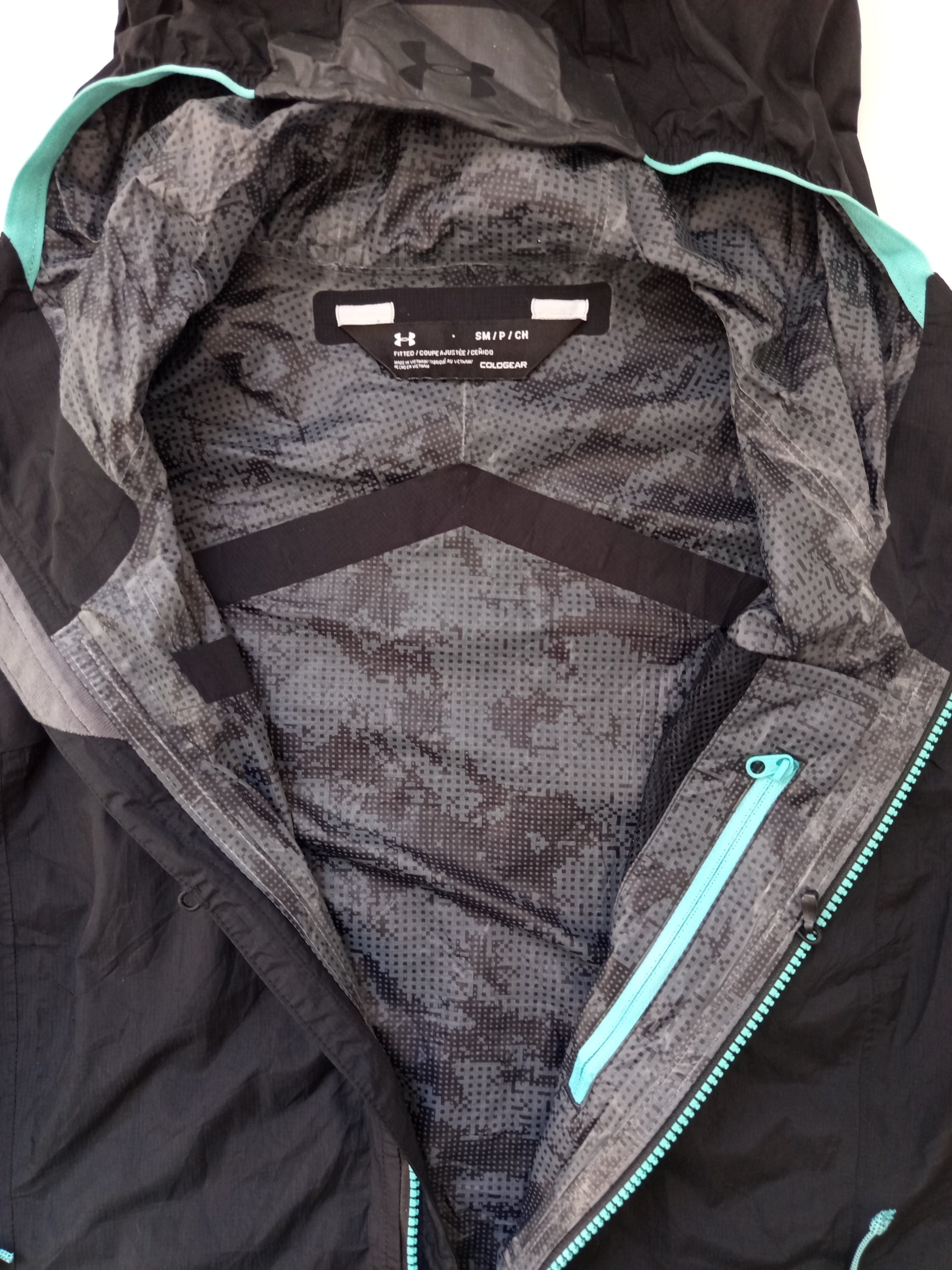 Chamarra de lluvia cortavientos de mujer