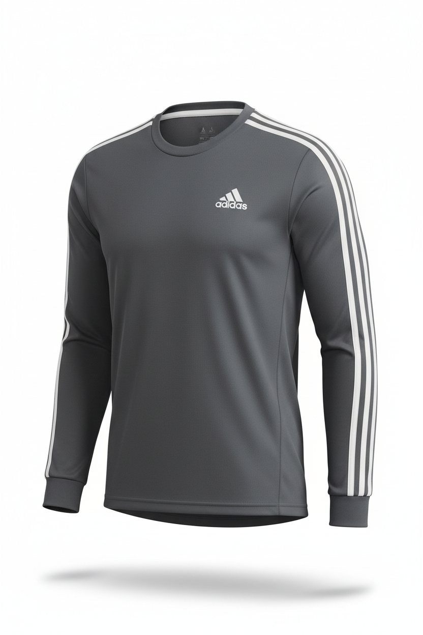 camiseta manga larga Adidas hombre